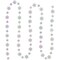 Northlight Snowflakes Christmas Garland - 8' x 1" - Iridescent - Unlit